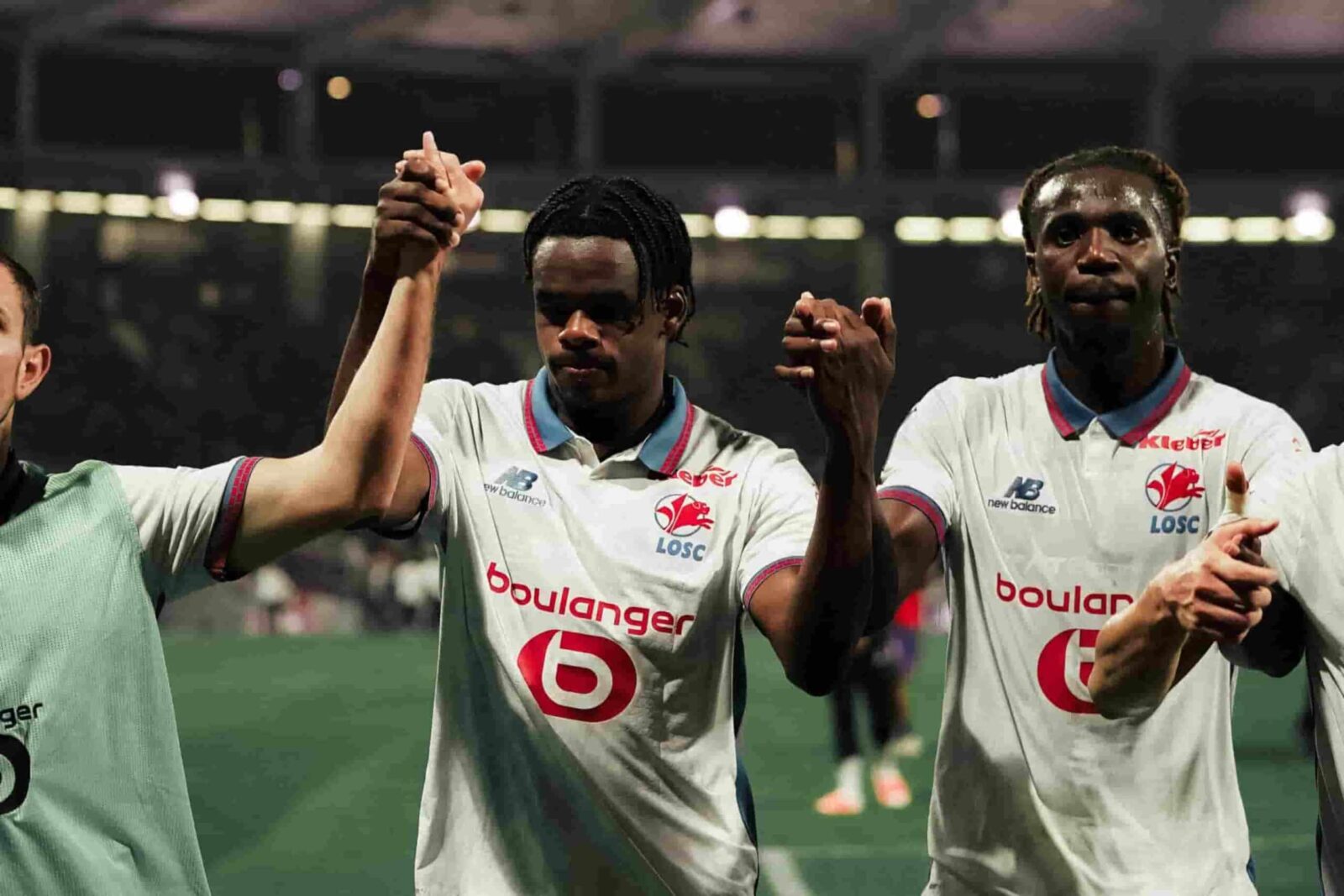Nathan Ngoy, Ngal’ayel Mukau (1) Nathan Ngoy, Ngal'ayel Mukau, joueur du LOSC.