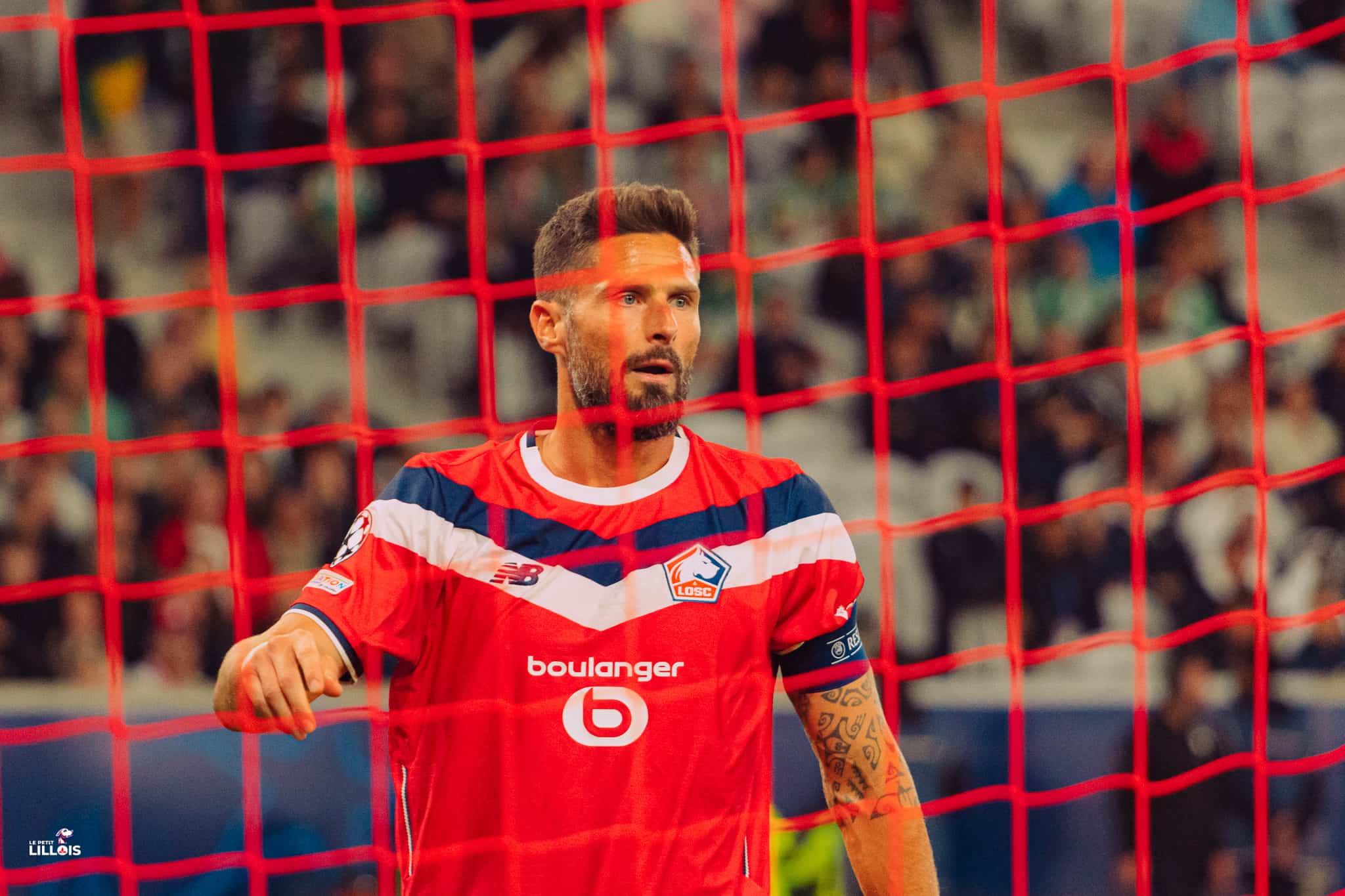 Olivier Giroud, attaquant du LOSC.