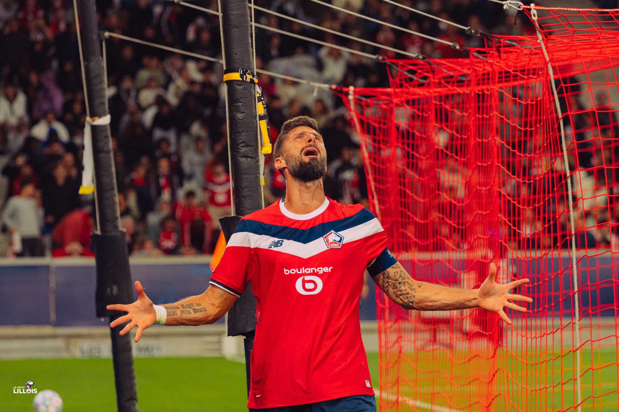 Olivier Giroud Olivier Giroud, attaquant du LOSC.
