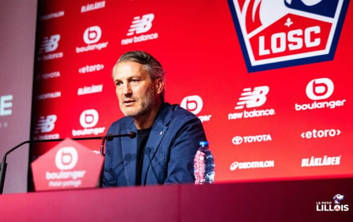 Olivier L&eacute;tang, pr&eacute;sident du LOSC.