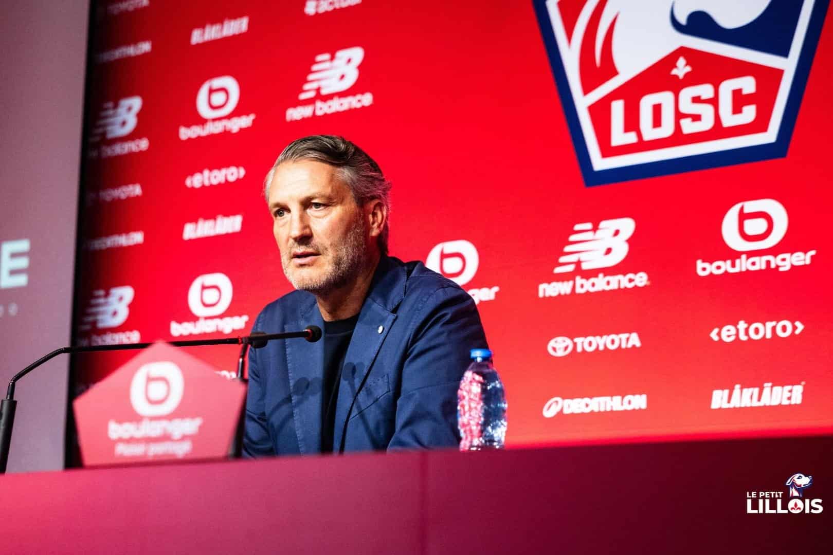 Olivier L&eacute;tang, pr&eacute;sident du LOSC.