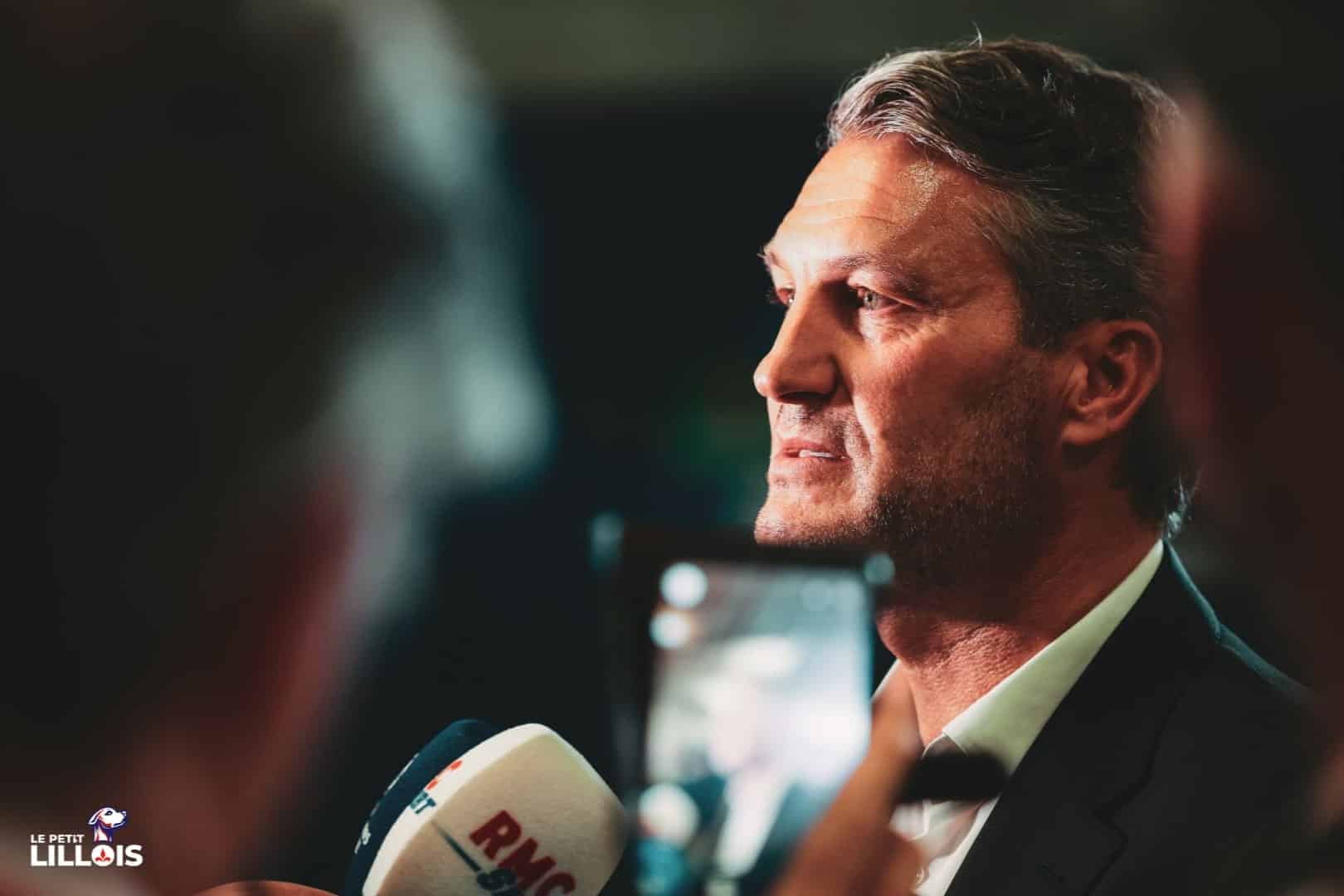 Olivier Létang Olivier Létang, président du LOSC.