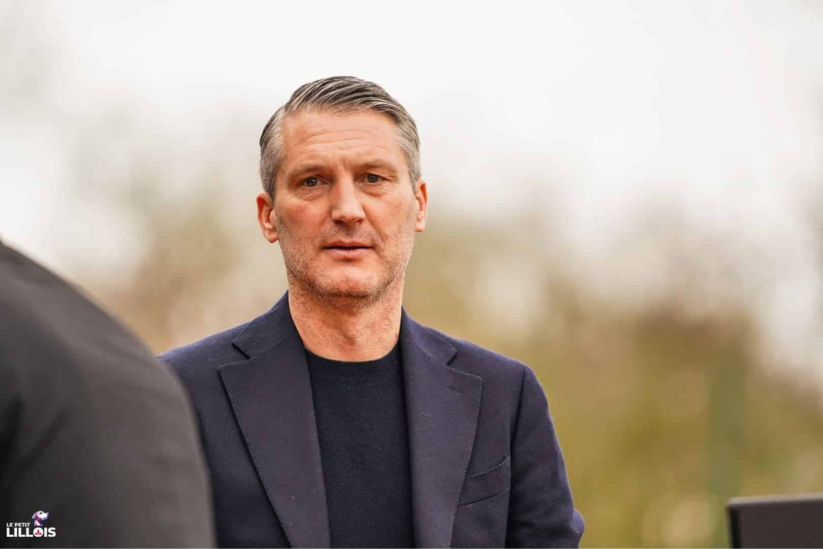 Olivier L&eacute;tang, pr&eacute;sident du LOSC.