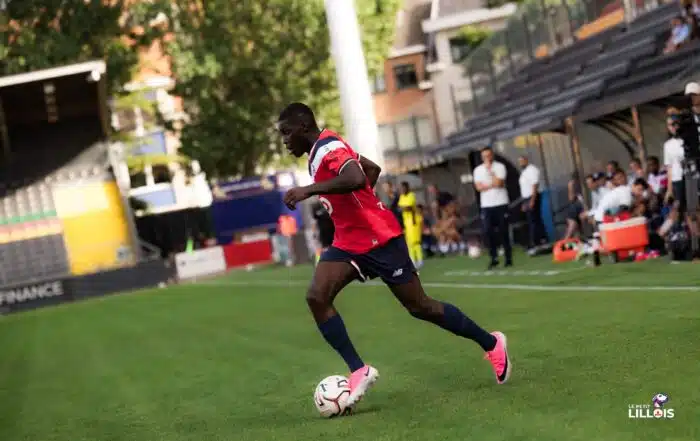 Soriba Diaoune, jeune attaquant du LOSC.