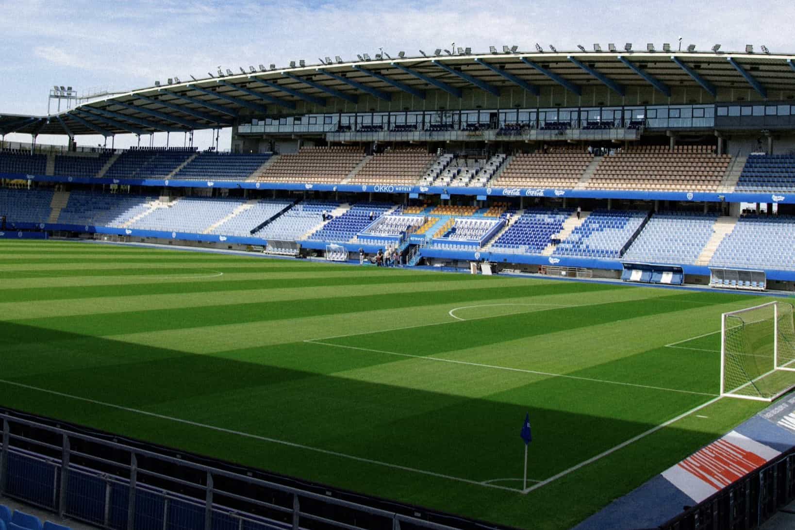 Stade de l'Aube, enceinte de l'ESTAC Troyes.