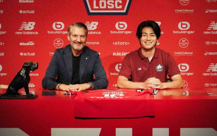 Ueda Ayase, nouvel attaquant du LOSC.