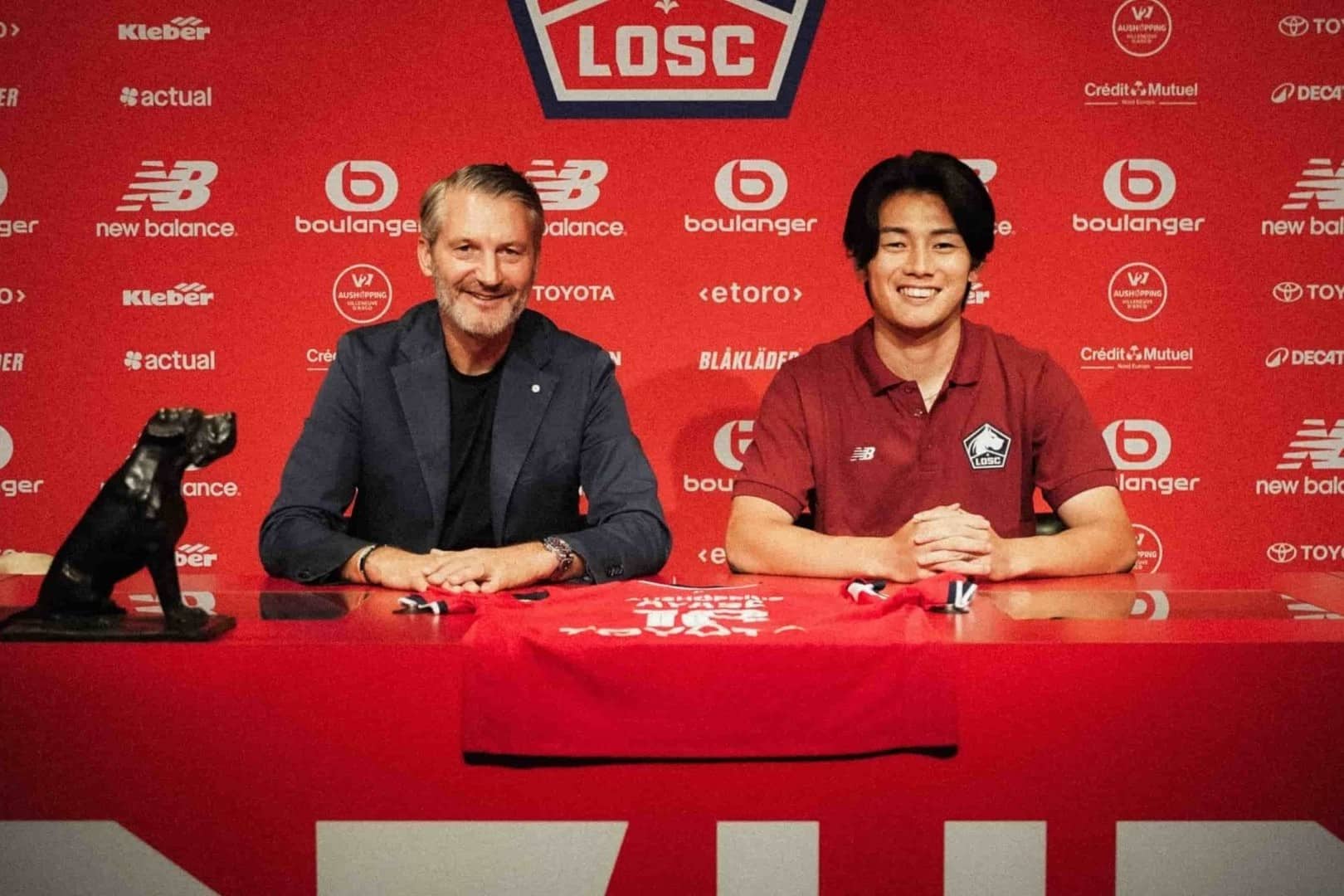 Ueda Ayase, nouvel attaquant du LOSC.