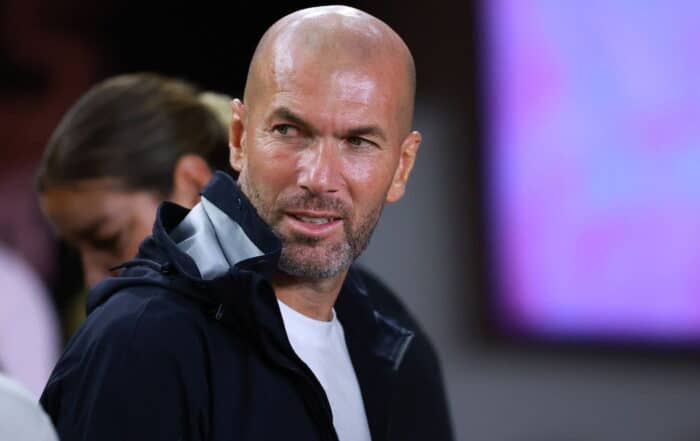 Zinedine Zidane, nouveau sélectionneur de l'équipe de France.