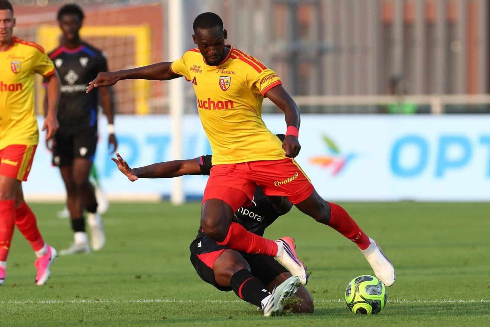 Abdallah Sima RC Lens Abdallah Sima, attaquant du RC Lens.