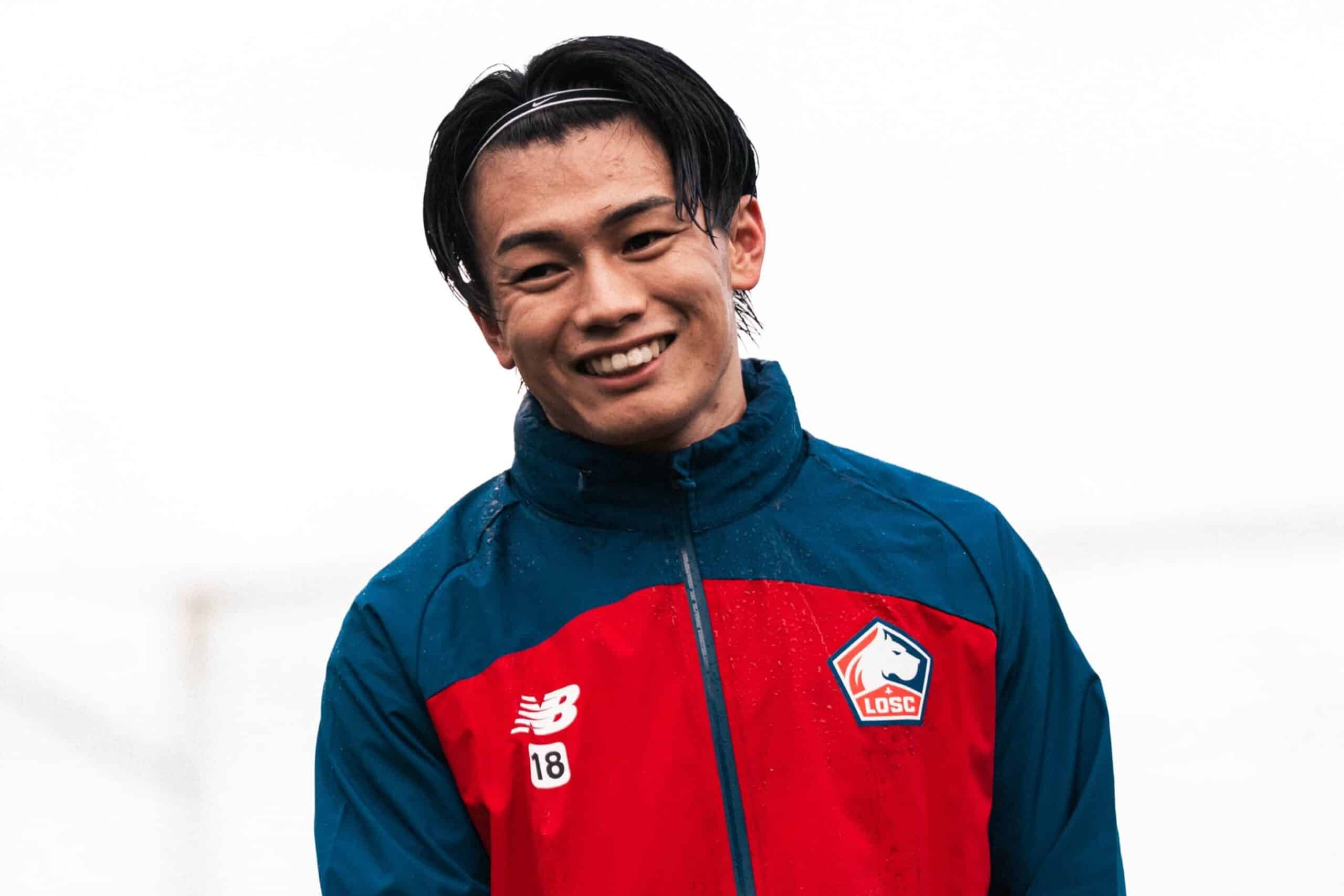 Ayase Ueda Ayase Ueda, international japonais et attaquant du LOSC.