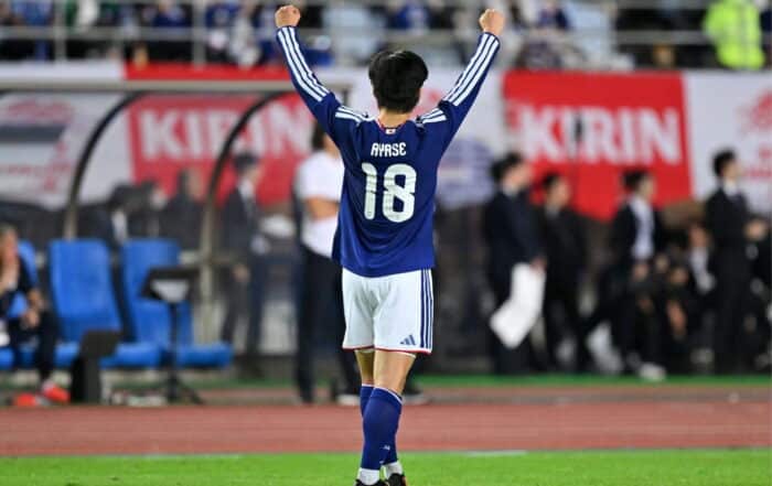 Ayase Ueda, international japonais et joueur du LOSC.