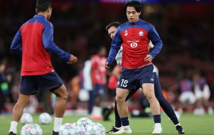 Ayase Ueda, attaquant du LOSC.