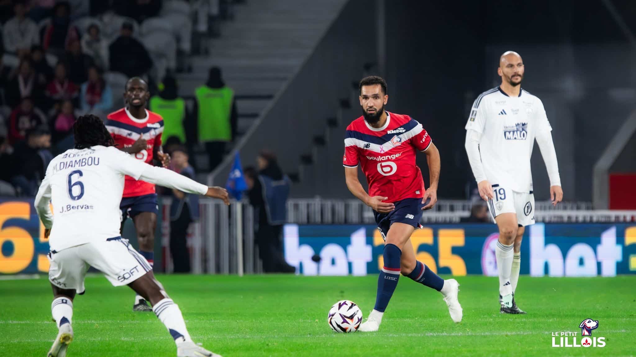 Bentaleb vs Brest J7 L1 Nabil Bentaleb, milieu de terrain du LOSC.
