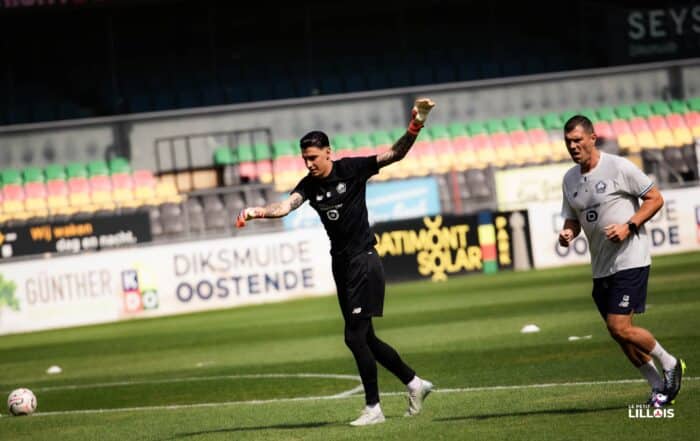 Berke &Ouml;zer, gardien de but du LOSC.