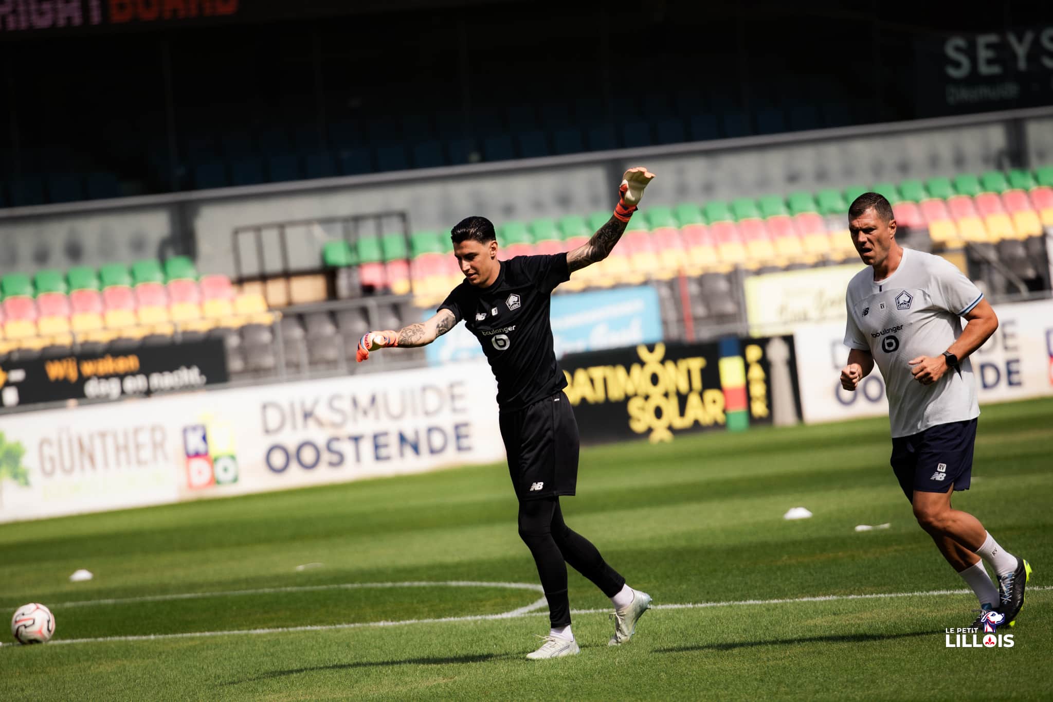 Berke &Ouml;zer, gardien de but du LOSC.