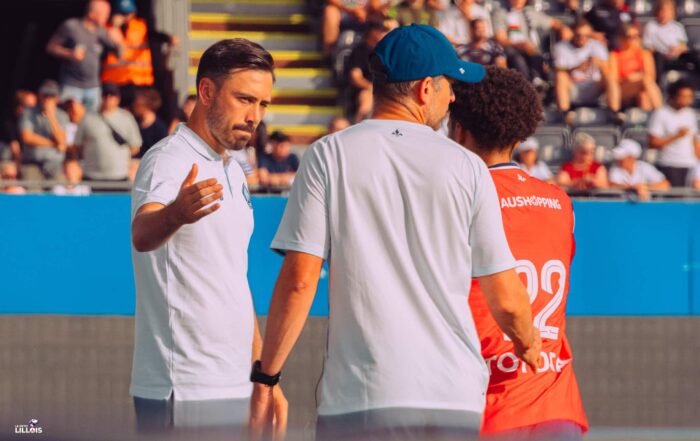 Davide Ancelotti, entraîneur du LOSC.