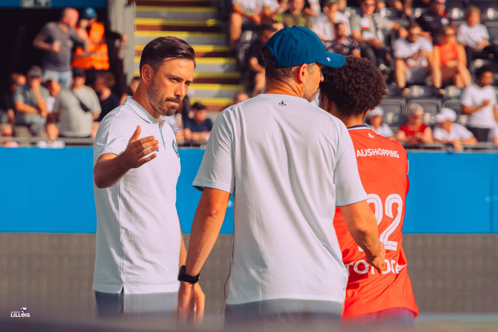 Davide Ancelotti Davide Ancelotti, entraîneur du LOSC.