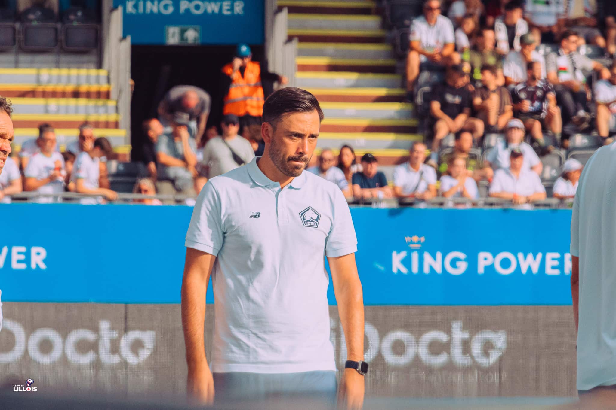 Davide Ancelotti, entra&icirc;neur du LOSC.