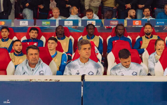Diego Nogales, membre du staff de Davide Ancelotti au LOSC.