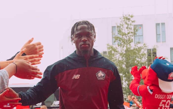 Dilane Bakwa, ailier du LOSC.