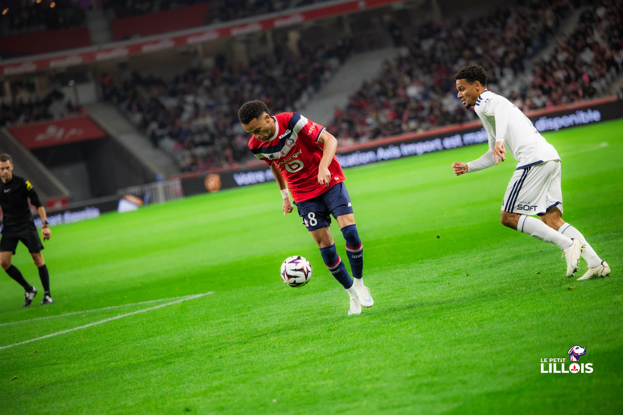 Ethan Mbapp&eacute;, ailier du LOSC.