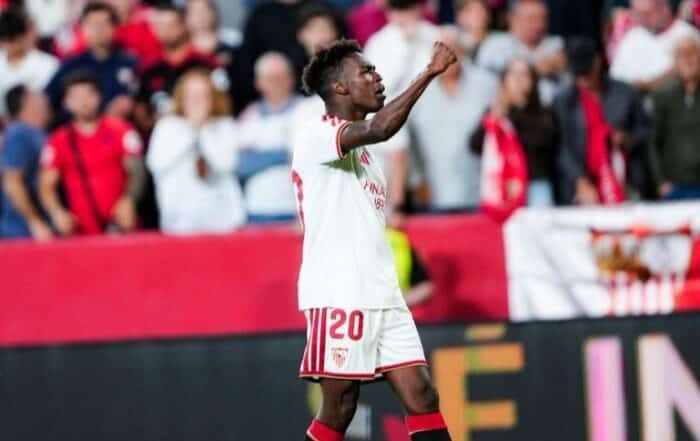 Félix Correia, prêté par le LOSC au Séville FC.