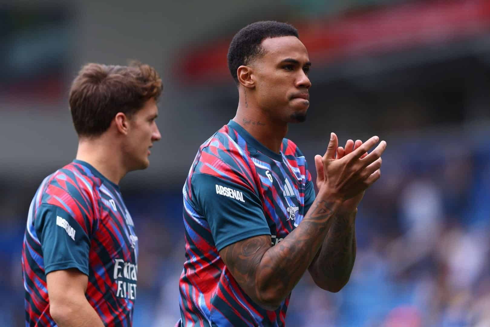 Gabriel, ancien du LOSC et d&eacute;fenseur d'Arsenal.