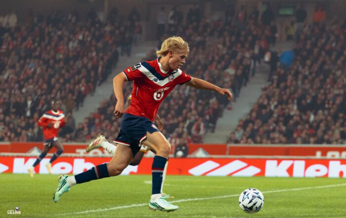 Hakon Haraldsson, joueur du LOSC.