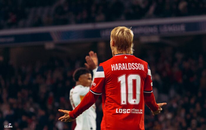 Hakon Haraldsson, milieu offensif du LOSC.