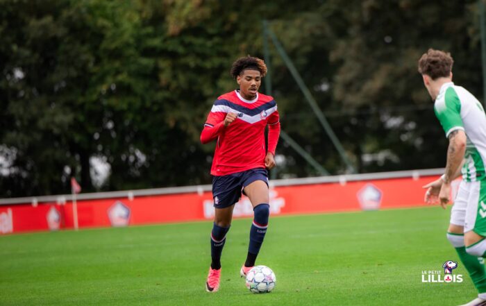 Ismaël Camara, jeune du centre de formation du LOSC.