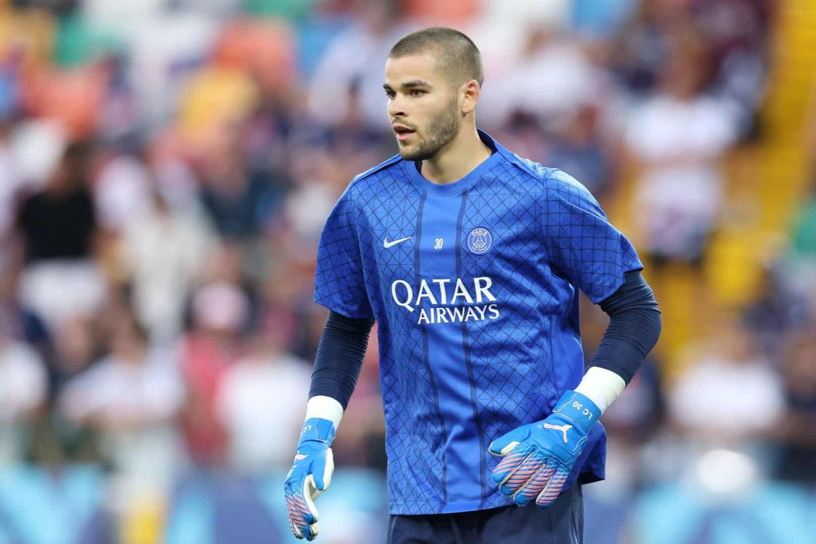 Lucas Chevalier Lucas Chevalier, gardien du PSG et ancien du LOSC.