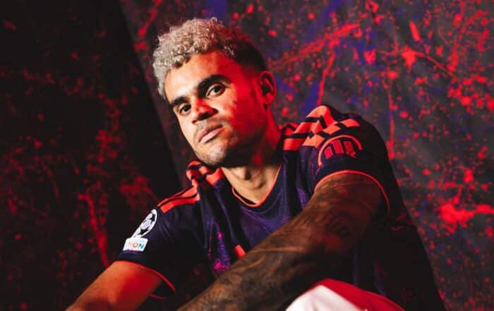Luis Diaz, ailier colombien du Bayern Munich.
