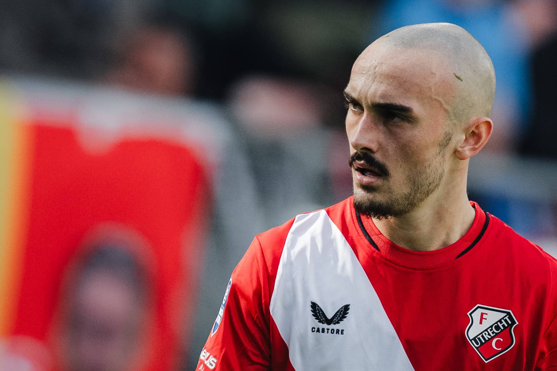 Marius Broholm, ailier du LOSC pr&ecirc;t&eacute; au FC Utrecht aux Pays-Bas.