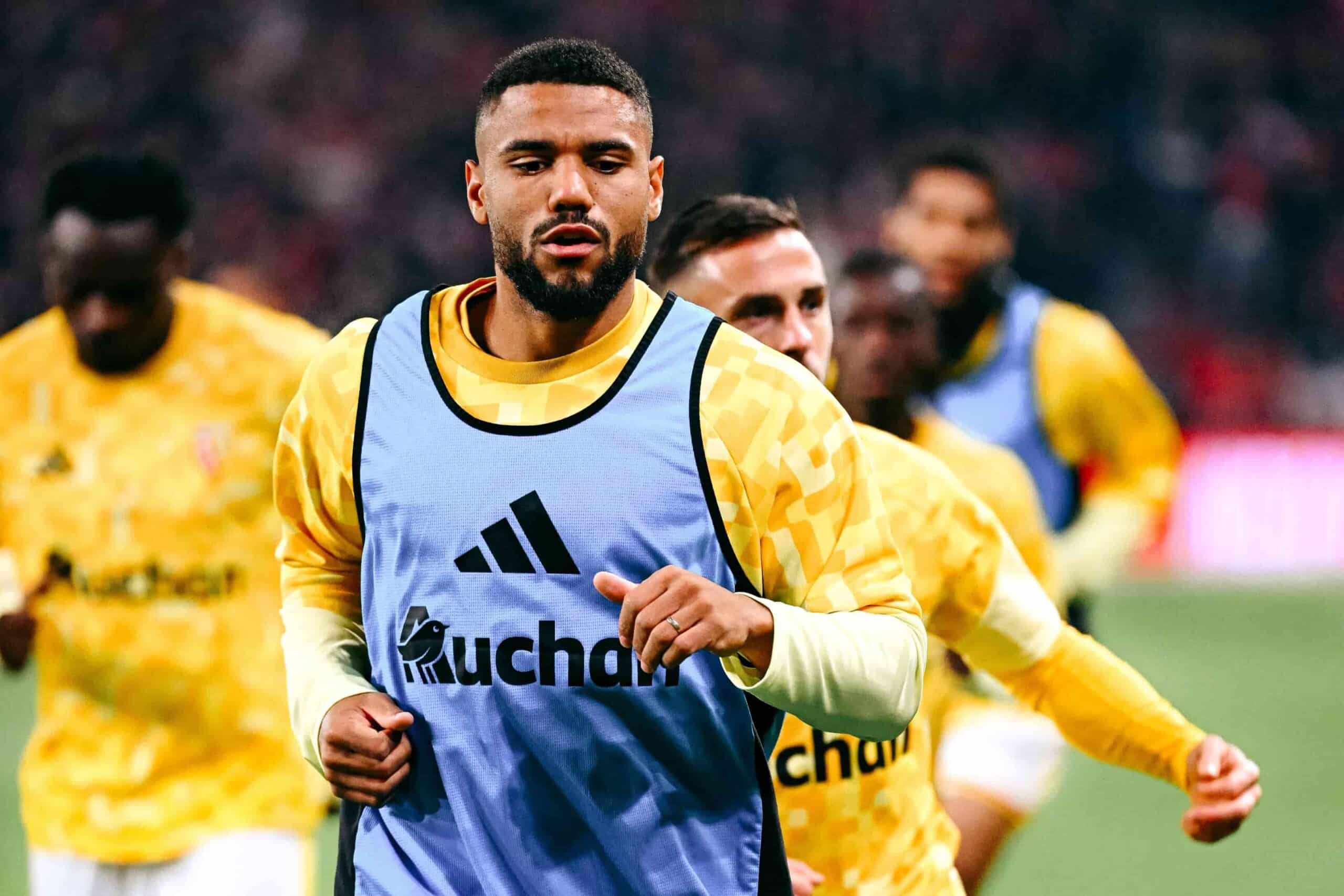 Matthieu Udol, lat&eacute;ral droit du RC Lens.