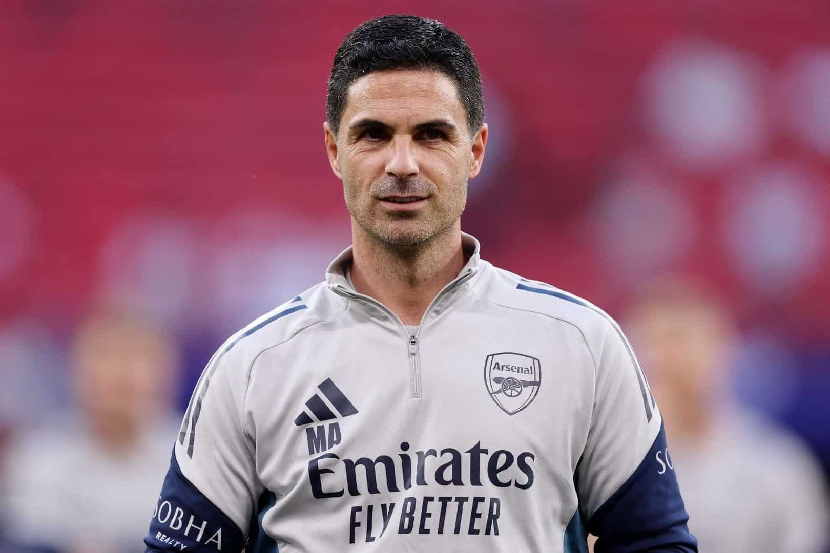 Mikel Arteta, entra&icirc;neur d'Arsenal.