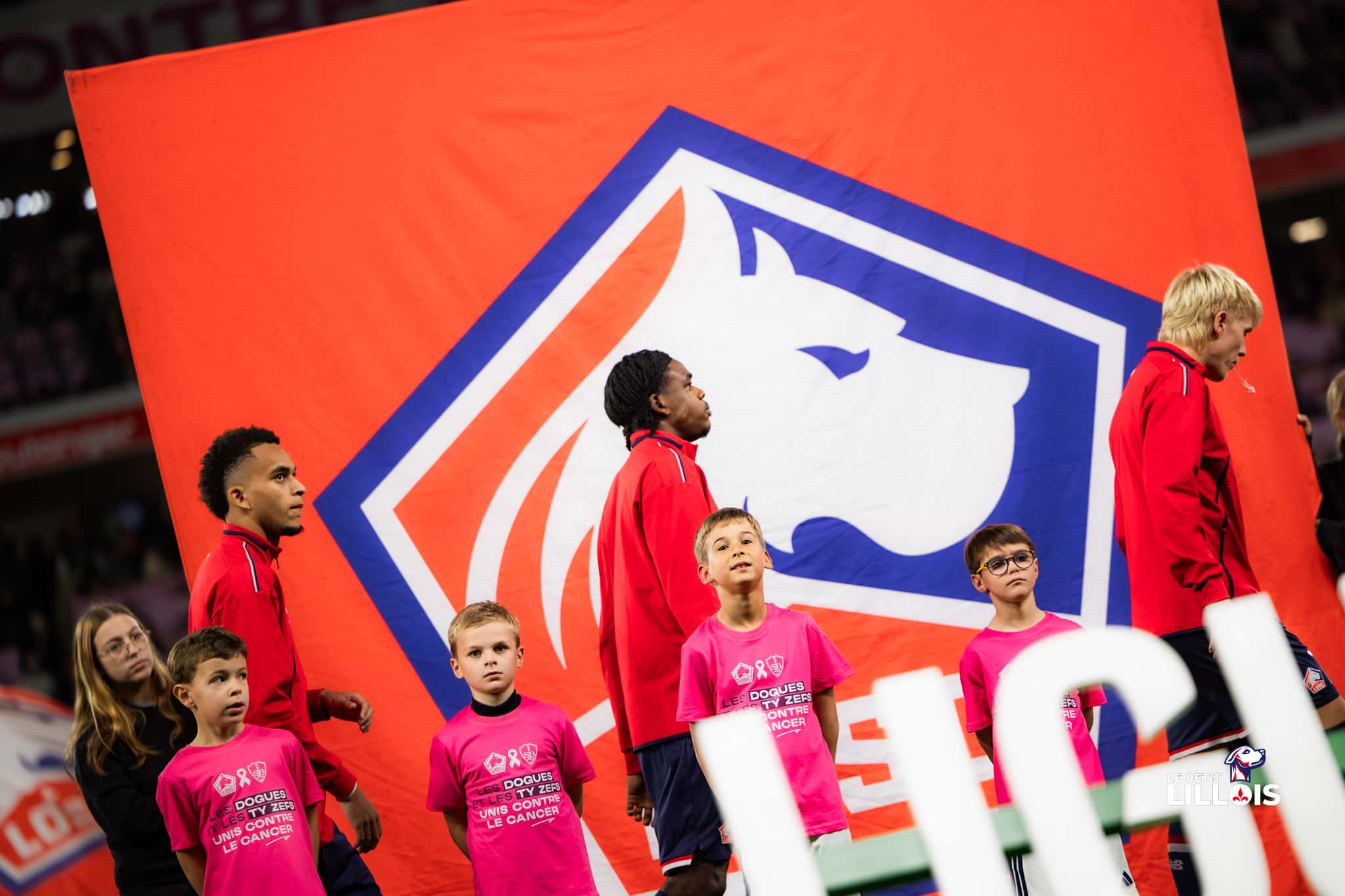 Nathan Ngoy LOSC Nathan Ngoy, défenseur central du LOSC.