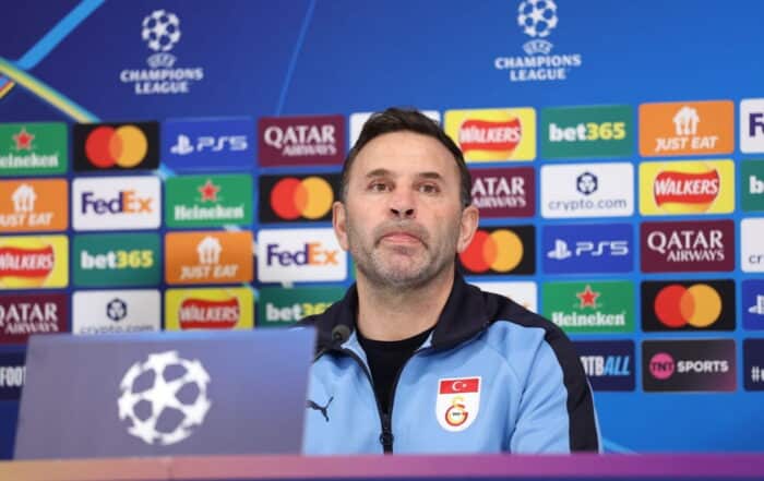 Okan Buruk, entra&icirc;neur historique du Galatasaray SK.