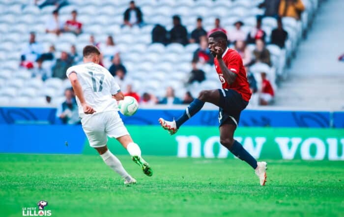 Samuel Umtiti, ancien défenseur central du LOSC.