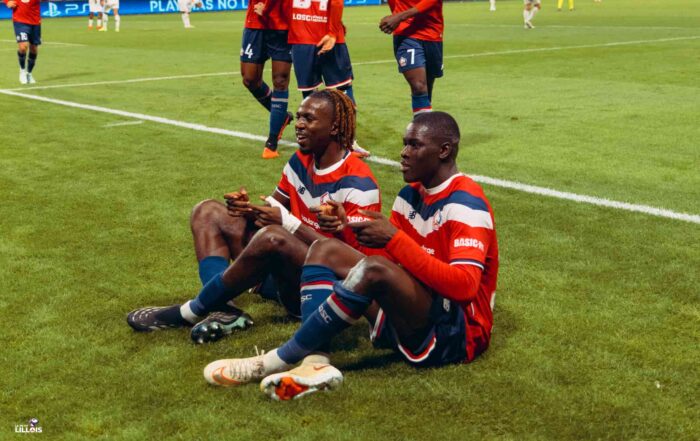 Soriba Diaoune et Ngal'ayel Mukau, ailier et milieu du LOSC.