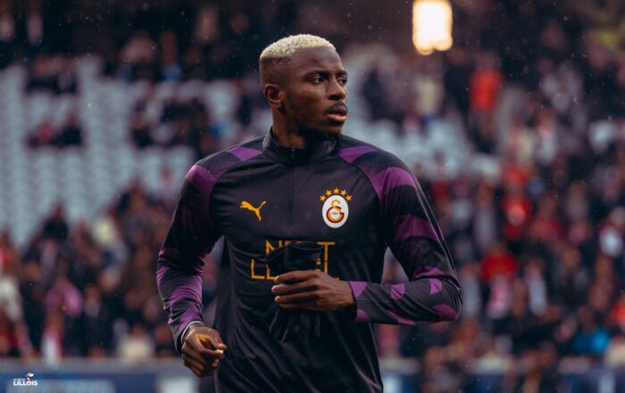 Victor Osimhen, attaquant du Galatasaray SK et ancien du LOSC.