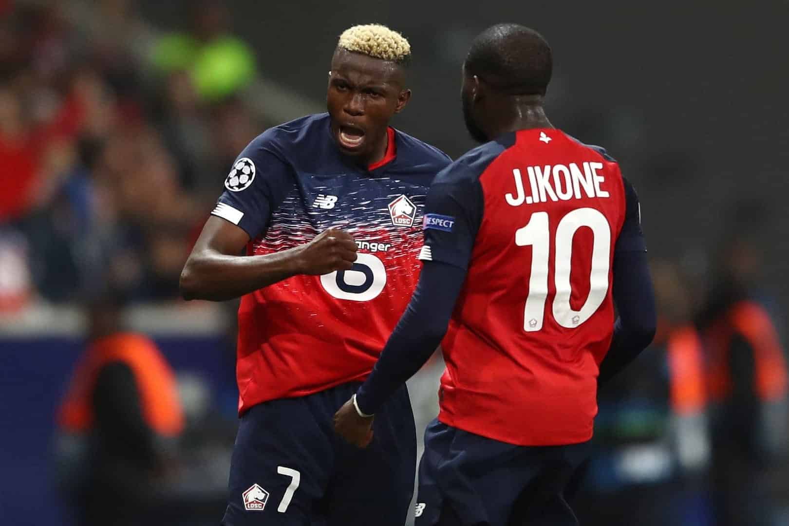 Victor Osimhen, ancien attaquant du LOSC.