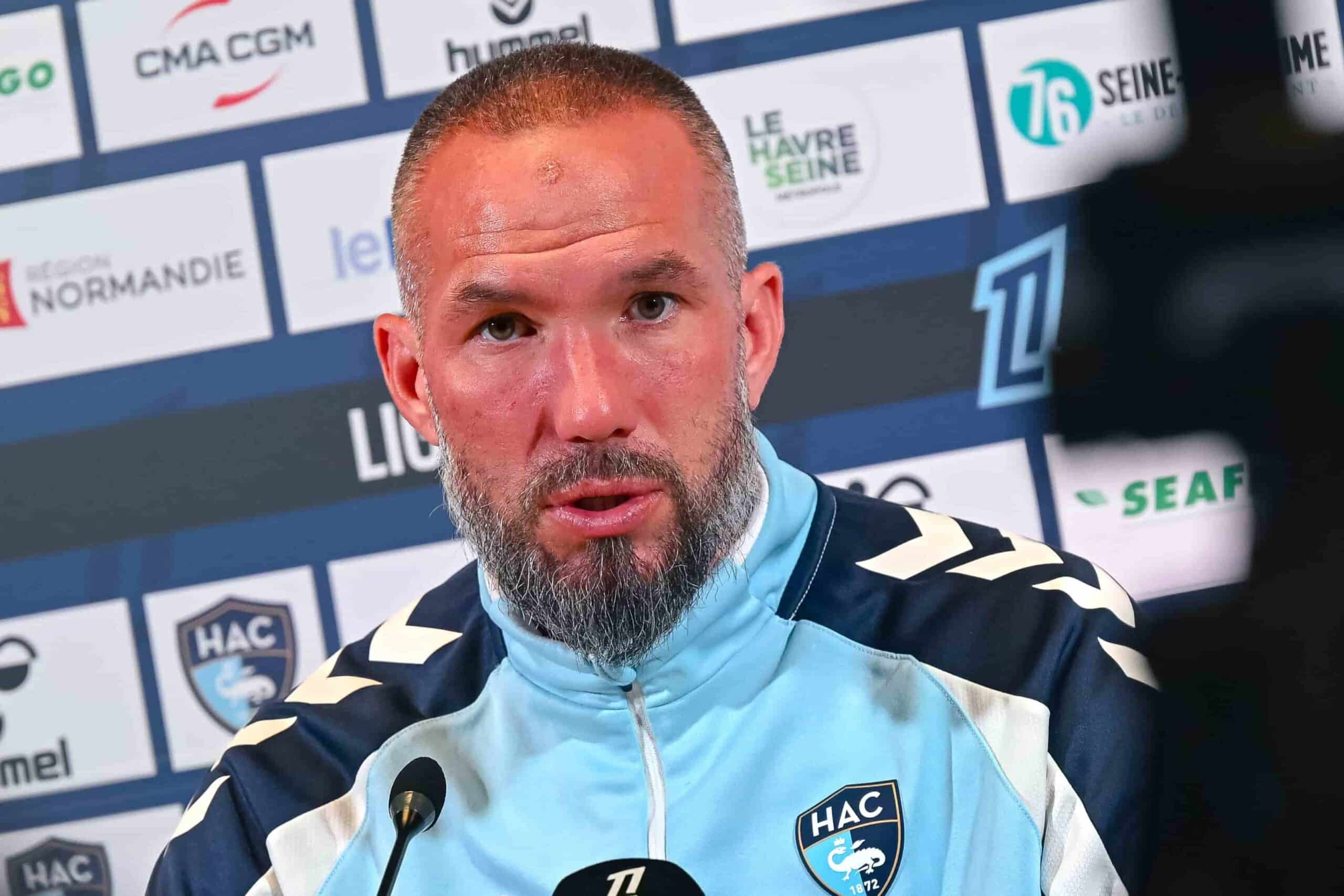 Didier Digard, entra&icirc;neur du Havre AC.